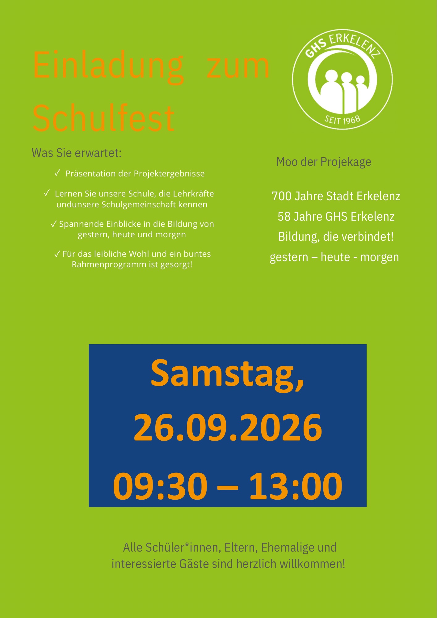 Vorschaubild f&uuml;r Neuigkeiten an der GHS Erkelenz